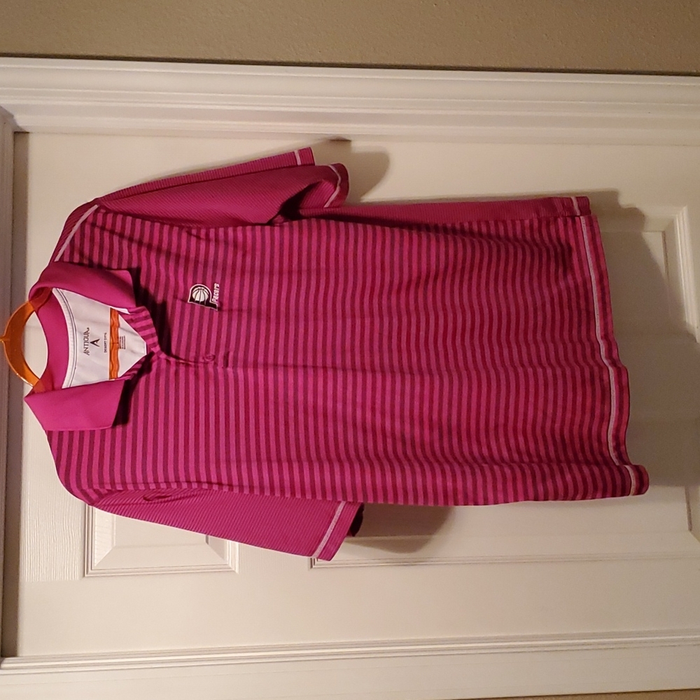 Indiana Pacers pink polo